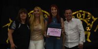 Marisel Chiosso fue reconocida en la fiesta anual del baby
