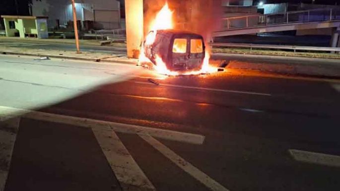Murió el conductor de un furgón que  se prendió fuego y no pudo escapar