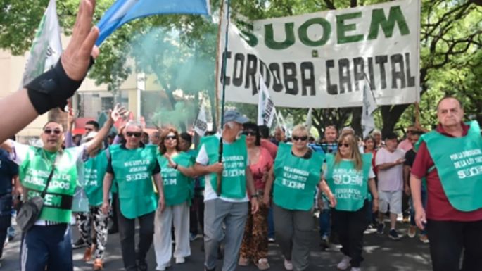 Gremios marcharon en Córdoba
