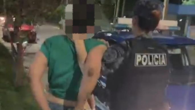 Violento robo: dos detenidos y un herido con fractura de mandíbula