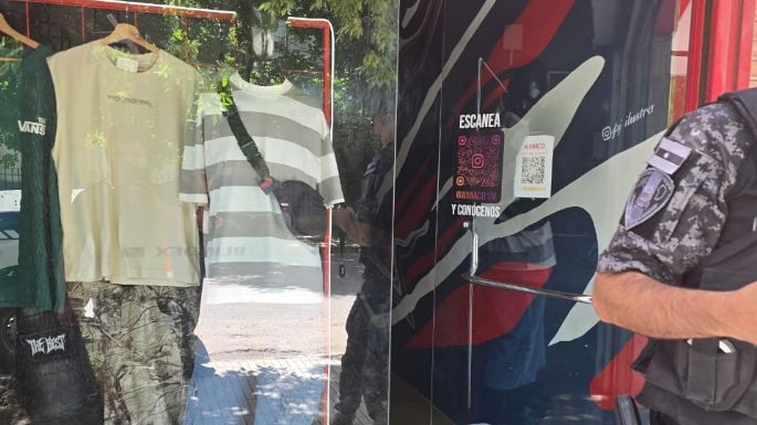 Roban en un local de ropa del microcentro dos veces en 48 horas
