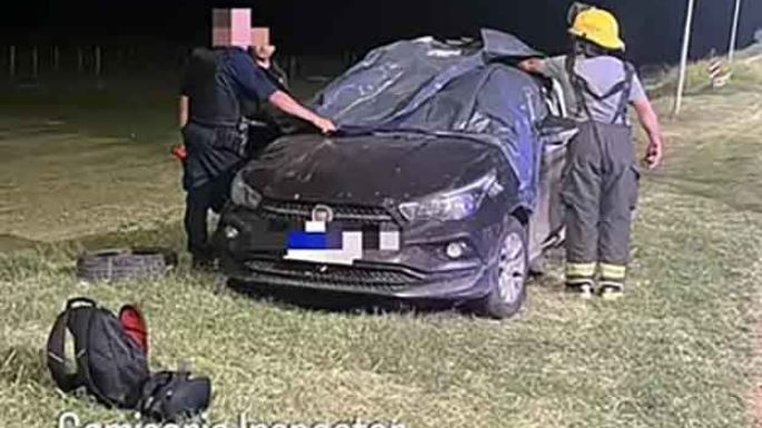Hallaron muerto, dentro de su auto particular, a un policía en el acceso sur de Las Perdices