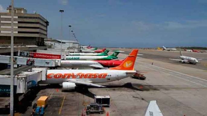Once aerolíneas suspenden sus vuelos por el alerta de EE.UU.