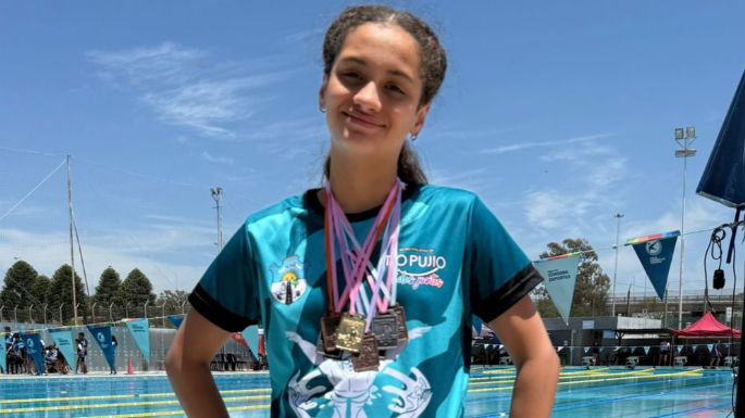 Siete podios para Delfina Juárez