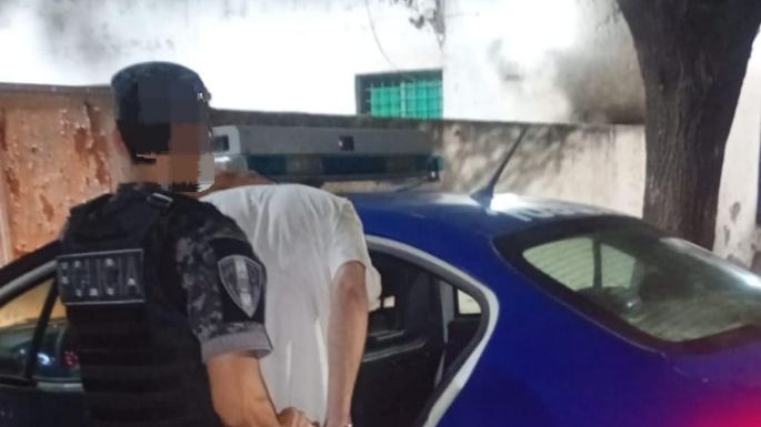 Fue golpeada por su ex, quien terminó preso en la madrugada