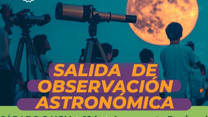 El sábado habrá una "noche de observación astronómica"