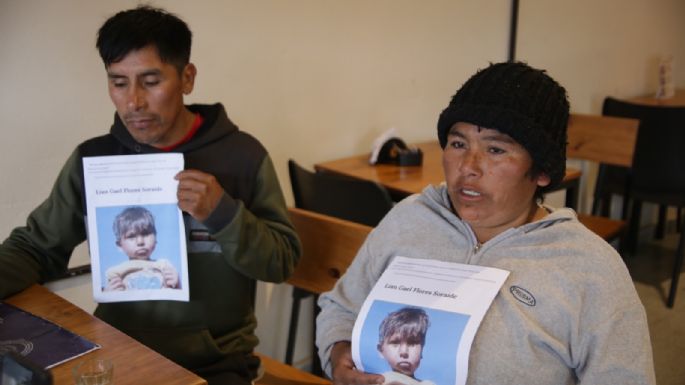 "Mi hijo está vivo", dijo Plácida, que ruega por la aparición de Lian