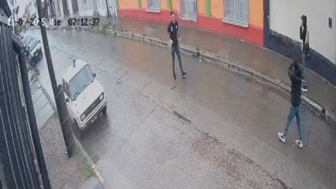 Llegaba a la Municipalidad, le quisieron robar y lo evitó al salir corriendo