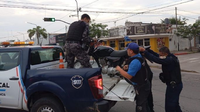 Secuestraron 38 motos y 4 autos, y recuperaron moto robada en barrio Golf