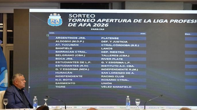 Confirmaron las zonas de la temporada 2026