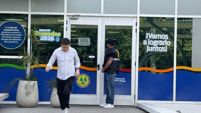 La Justicia Federal allana  Aguas de Villa María