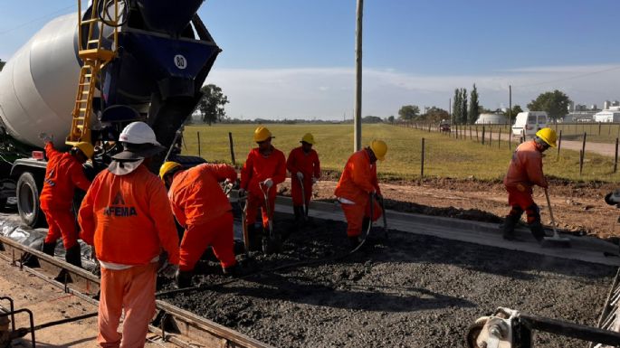Avanza la pavimentación de avenida Savio