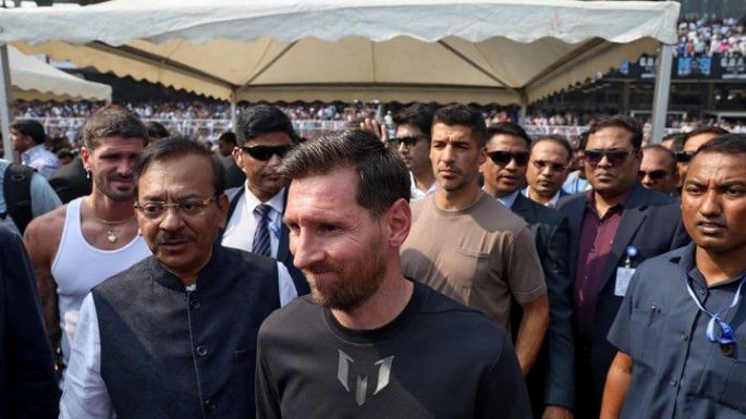 Escándalo con Messi en India: destrozos y detención al organizador
