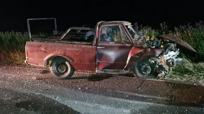 Murieron dos hombres tras un choque frontal