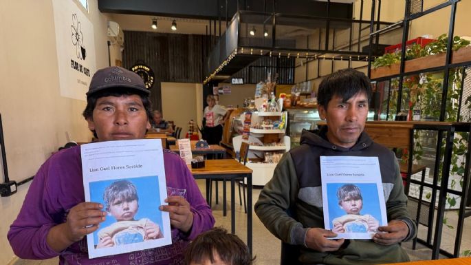 Los padres de Lian piden "por favor" que quien sepa algo, hable