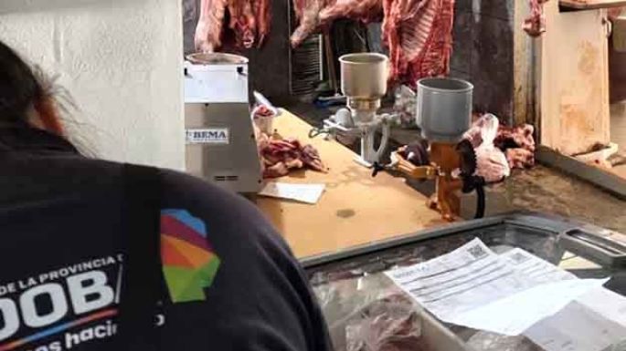 Decomisan 700 kilos de carne porcina