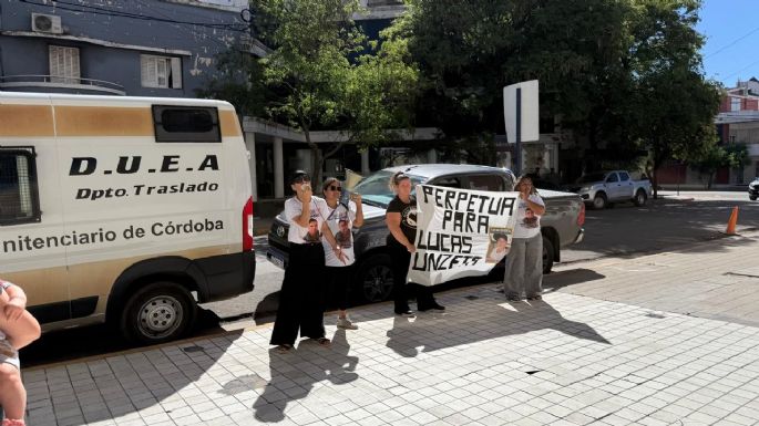 En la puerta de Tribunales demandan perpetua para Lucas Unzeta