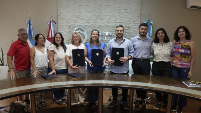 Firmaron un convenio contra la violencia de género