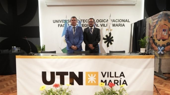 Gaspar Cena y Franco Salvatico, reelectos en la UTN Villa María hasta 2030