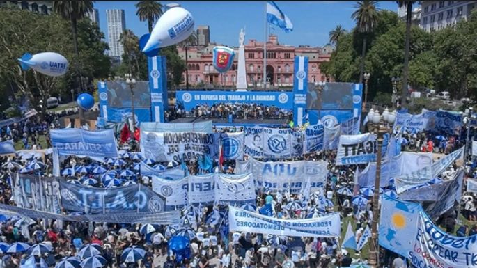 “Este plan de lucha recién comienza”