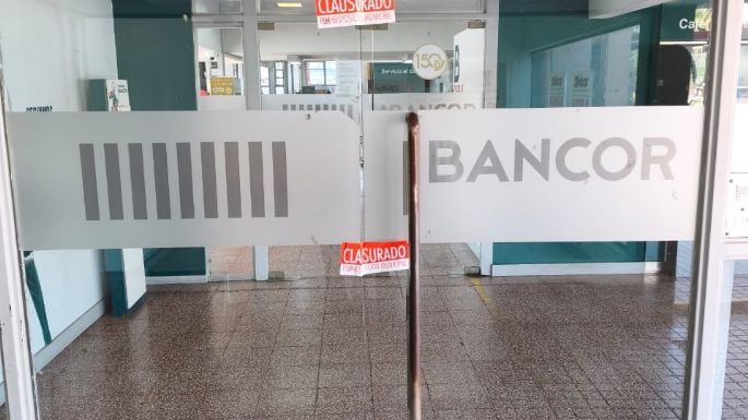 Clausuran la sucursal Terminal de Bancor