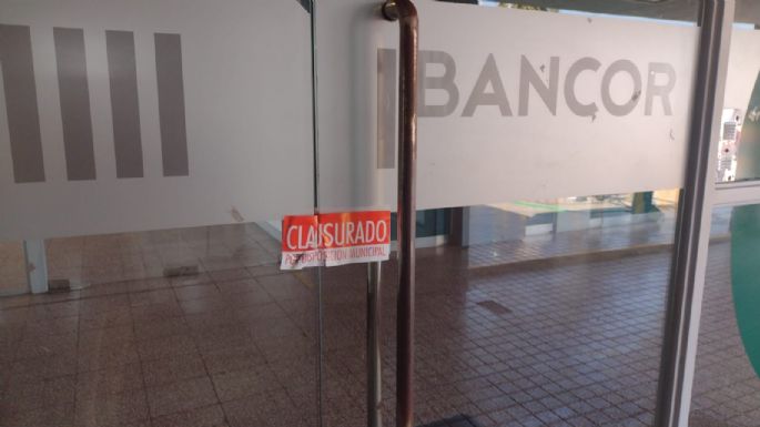 Clausuran la sucursal Terminal de Bancor