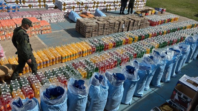 Interceptaron un camión con mercadería ilegal valuada en $100 millones