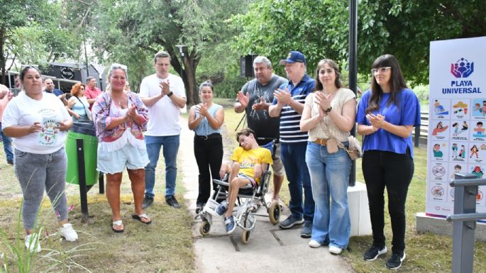Se inauguró la Playa Universal