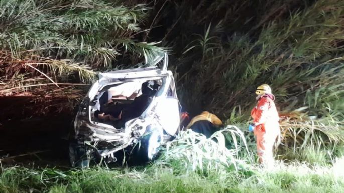 Falleció una mujer de 62 años tras un choque frontal
