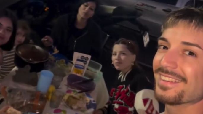Emotivo festejo de Navidad de un playero en Villa Nueva