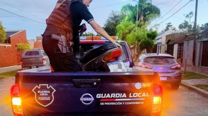 Cinco detenidos por delitos y 20 motos secuestradas