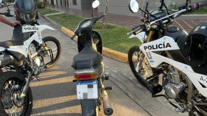 Cinco detenidos por delitos y 20 motos secuestradas