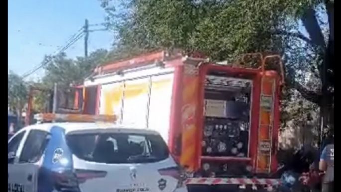 Un incendio afectó una vivienda en la esquina de Tucumán e Ituzaingó
