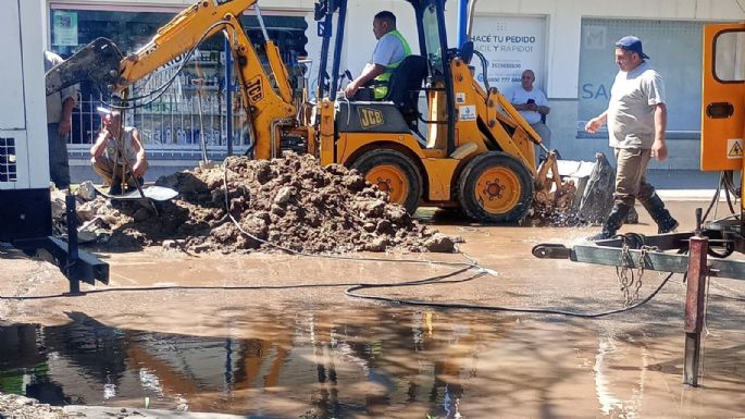 La intervención en una cañería podría afectar a amplio sector de la ciudad