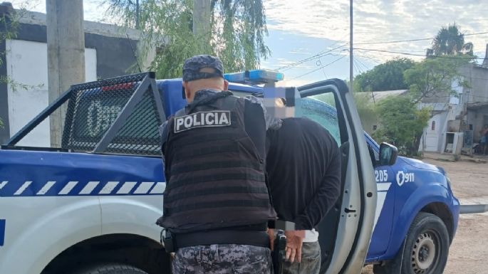 No podía acercarse a su madre y terminó preso