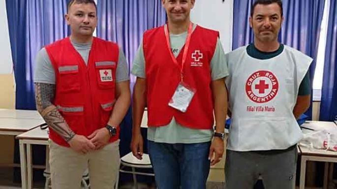 La Cruz Roja Villa María incorporó el área de Gestión de Riesgos y Desastres