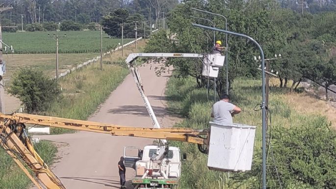 Continúan los trabajos de mantenimiento, limpieza e iluminación