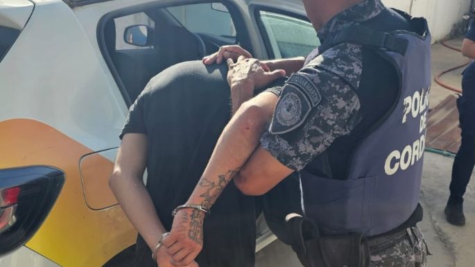 Detuvieron a un joven de una horda de motos