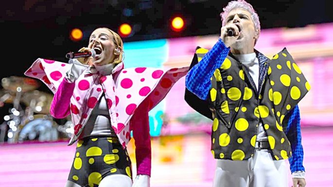 Miranda! deslumbró con un  show que atravesó generaciones