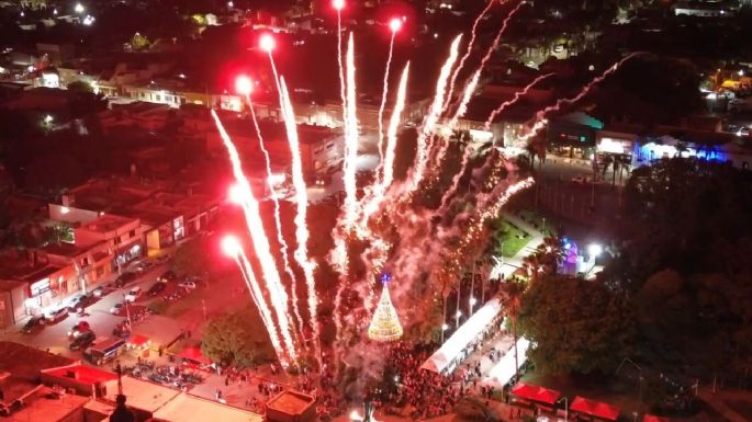Villa Nueva encendió su espíritu navideño con una gran convocatoria