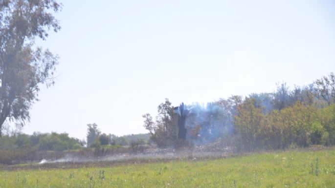 Bomberos controlaron un gran incendio que puso en vilo a mucha gente