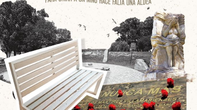 Inauguración de un símbolo contra el Abuso Sexual Infantil