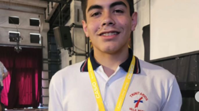 Estudiante se consagró en Valle Hermoso