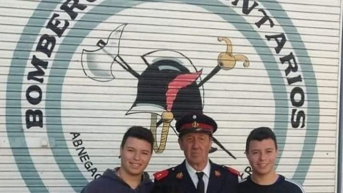 Adiós a un exbombero voluntario de la ciudad