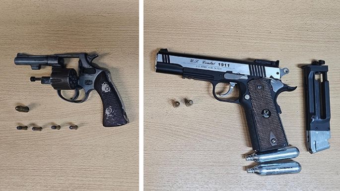Detenido con armas en su casa de barrio Botta