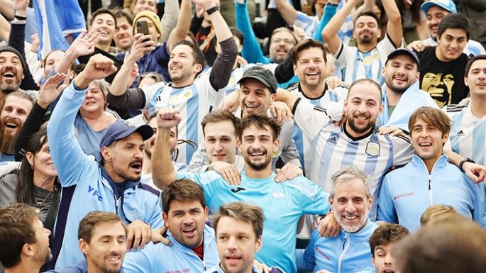 Mariano Navone se vistió de héroe en el triunfo argentino