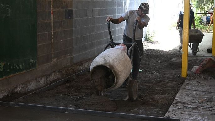 Avanzan obras en 95 escuelas