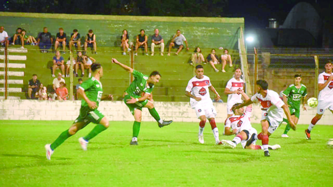 El Verde se despertó y goleó
