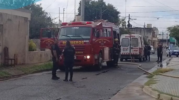 Tres personas afectadas por inhalación de humo en un departamento