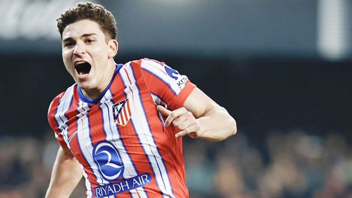Atlético goleó a Valencia con goles argentinos